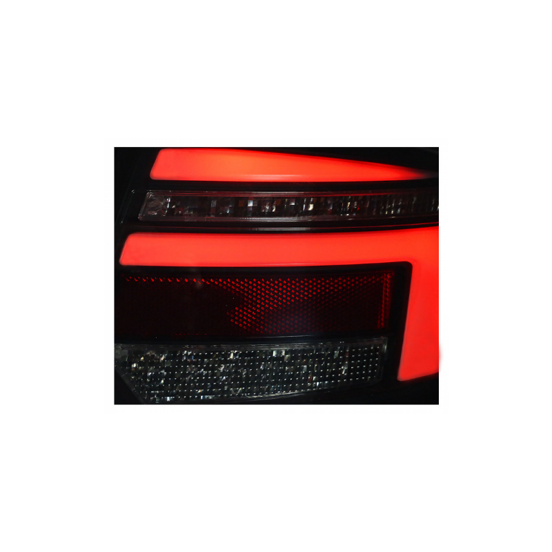 Feux arrière LED Audi A3 8P Sportback 08-12 look 8V noir/fumé