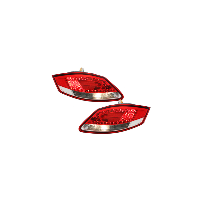 Feux arrière LED Porsche Boxster 987 04-08 / Cayman 987c 05-10 rouge/clair
