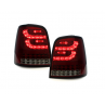 Feux arrière LED VW Touran 1T 03-06 / 1T GP 06-10 rouge/fumé