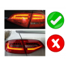 Feux arrière LED Audi A4 B8 8K break Avant 09-13 avec clignotant dynamique rouge/clair