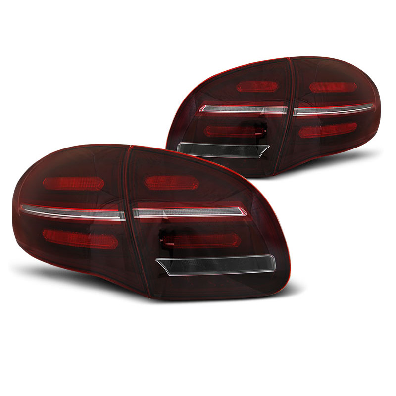 Feux arrière LED Porsche Cayenne 958 E2 92A 10-15 rouge/clair avec clignotant dynamique