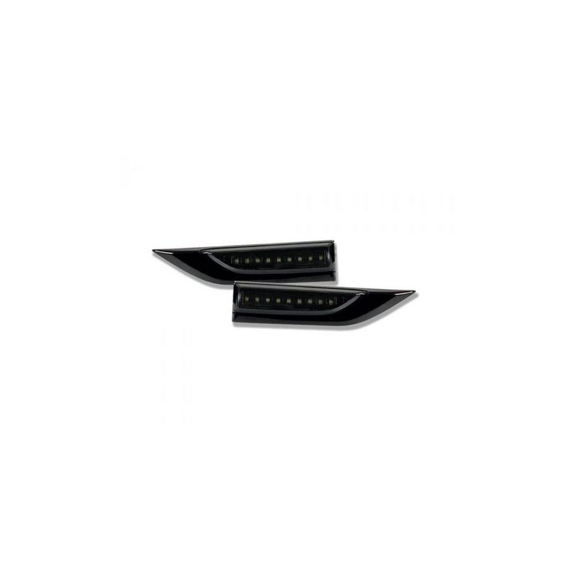 Clignotant latéral LED dynamique VW T6 2015-19 noir/fumé in piano black