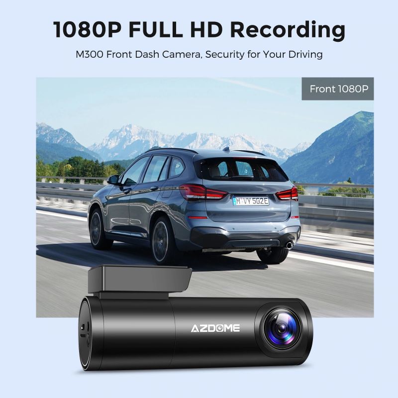 DashCam Full HD 1080P WiFi & GPS 32Go - M300