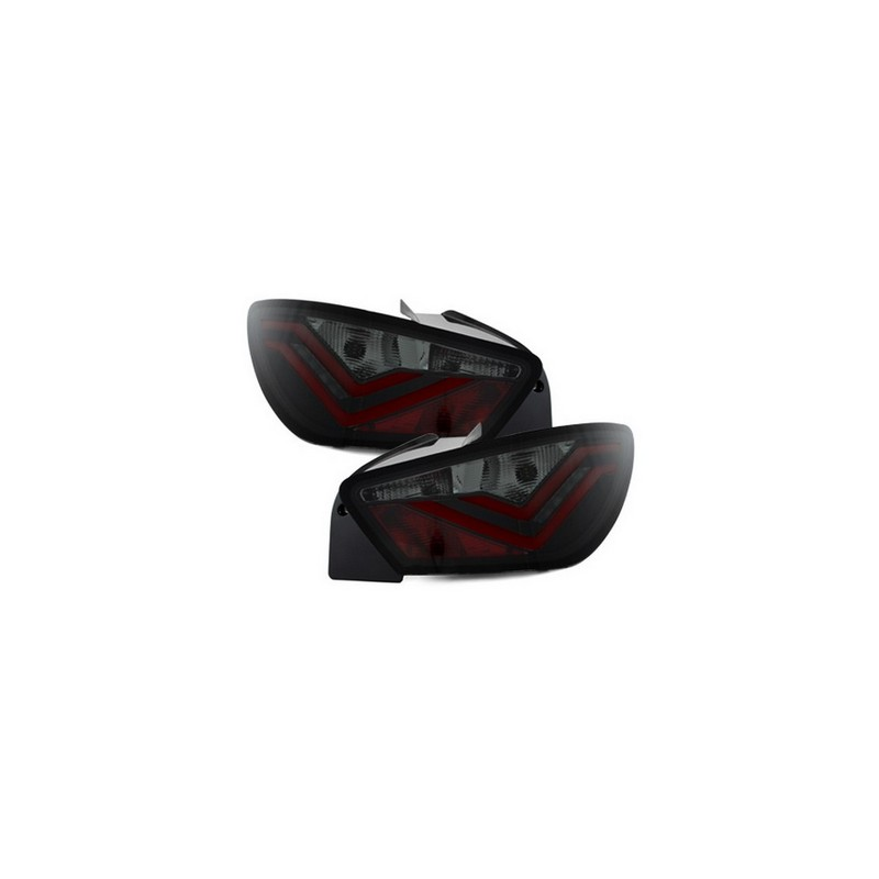 Feux arrière LED Seat Ibiza 6J 08-12 noir/fumé tuning