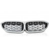 Calandre Grille Diamond Silver pour BMW Série 3 G20/G21 19-...