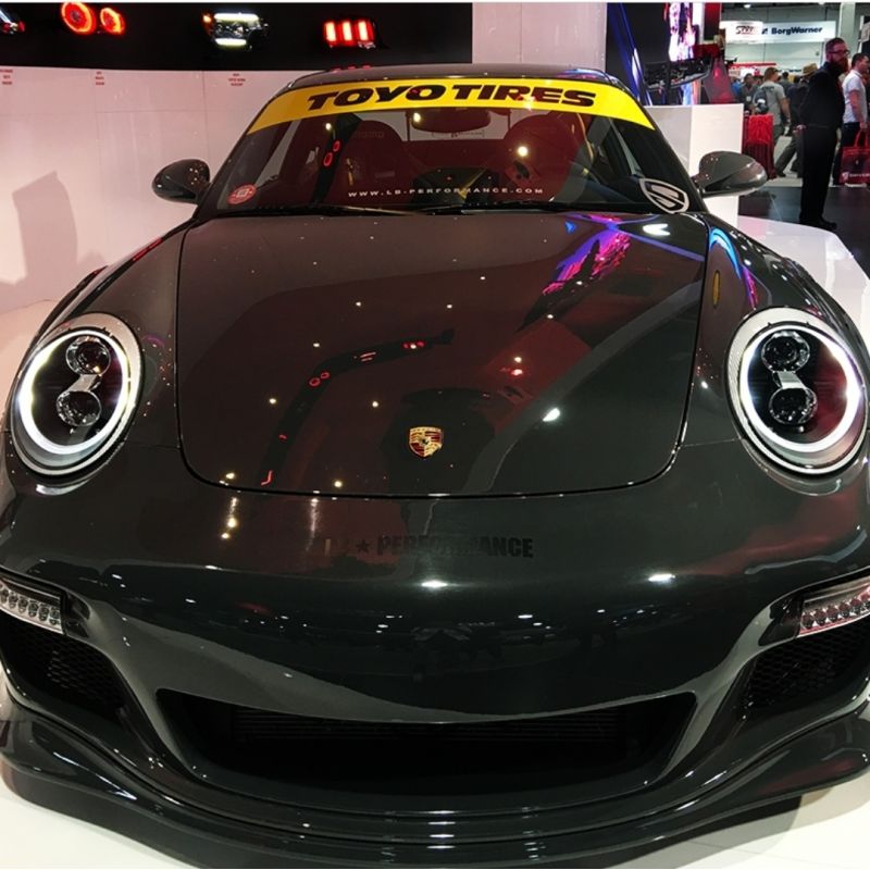 Phare Porsche 911/997 04-08 Noir