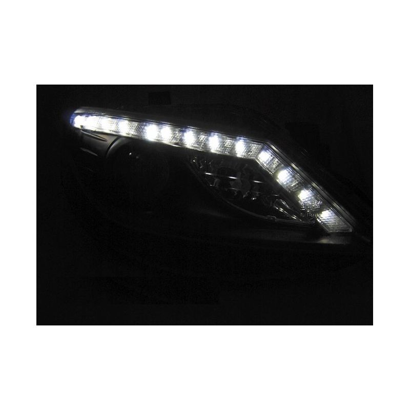 Phare LED Seat Ibiza 6J 08-12 fond noir