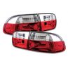Feux arrière HONDA CIVIC 91-952D/ 4D Rouge et Blanc
