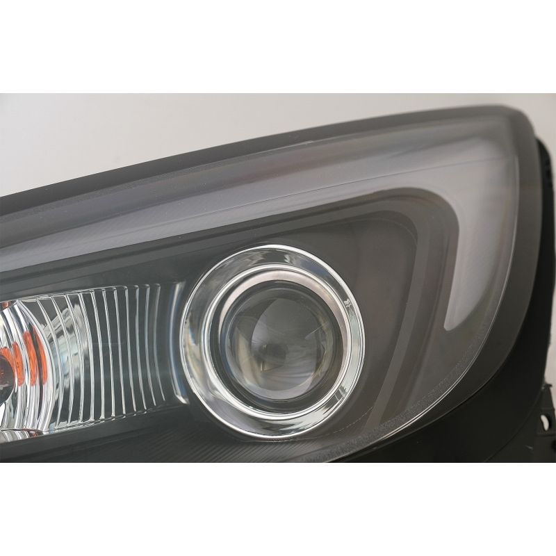 Phare avant LED Opel Astra J 10-15 tubelight noir