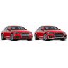 Pare-chocs avant sport Audi A5 F5 16-19