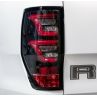 Feux arrière LED Lightbar pour Ford Ranger T6 T7 2012+ noir