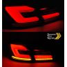 Feux arrière LED pour BMW série 5 F10 Limousine 10-16 clignotants dynamique - noir