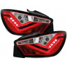 Feux arrière LED Seat Ibiza 6J 08-12 rouge tuning 3 PORTES