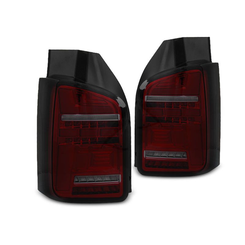 newFeux arrière LED rouge fumé VW T5 Transporter 03-09 avec clignotant dynamique