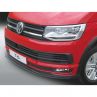 Spoiler LAME avant sur mesure pour Volkswagen Transporter T6 2015-2020 Noir