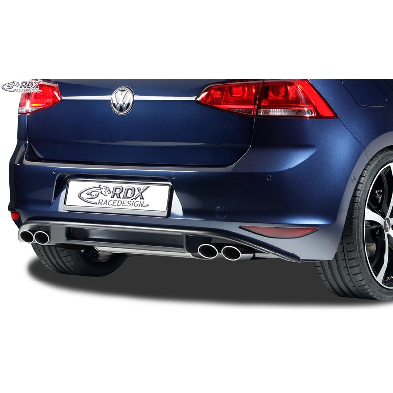 Jupe arrière 'Diffuseur' RDX Racedesign pour Volkswagen Golf VII HB 3/5-portes 2012- Look R
