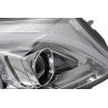 Phares avant Tube Led Mercedes Classe C W205 14-18 Chrome