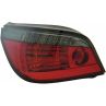 Feux arrière LED BMW Serie 5 E60 07-09 rouge fumé avec clignotant dynamique