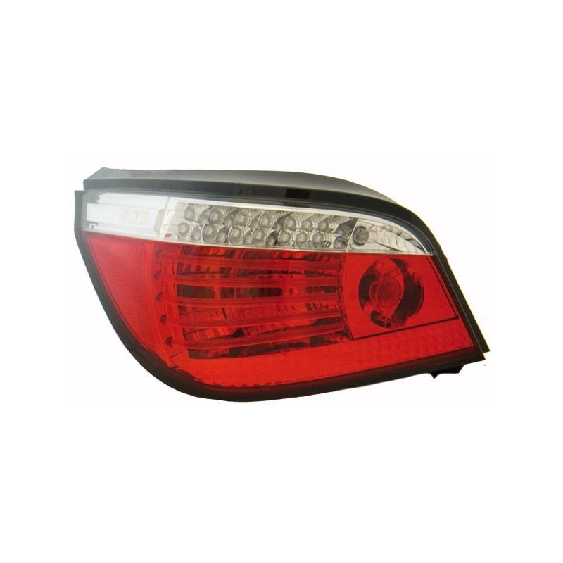 Feux arrière LED BMW Serie 5 E60 03-07 rouge clair avec clignotant dynamique