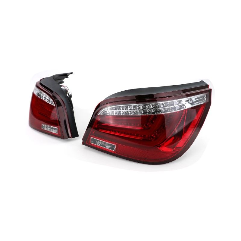 Feux arrière LED BMW Serie 5 E60 03-07 rouge clair