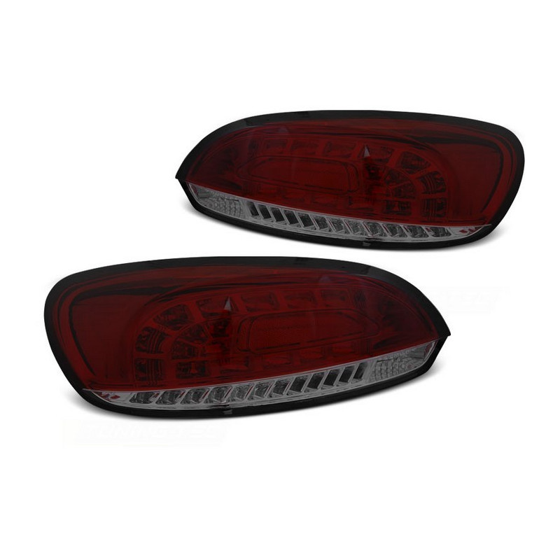 Feux arrière LED VW Scirocco 3 III 08-14 rouge/fumé tuning